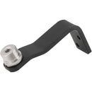 CAMVATE 5/8" Male to 1/4" Female Microphone Screw Adapter with Right-Angle Pedestal Mount