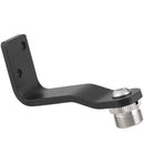 CAMVATE 5/8" Male to 1/4" Female Microphone Screw Adapter with Right-Angle Pedestal Mount