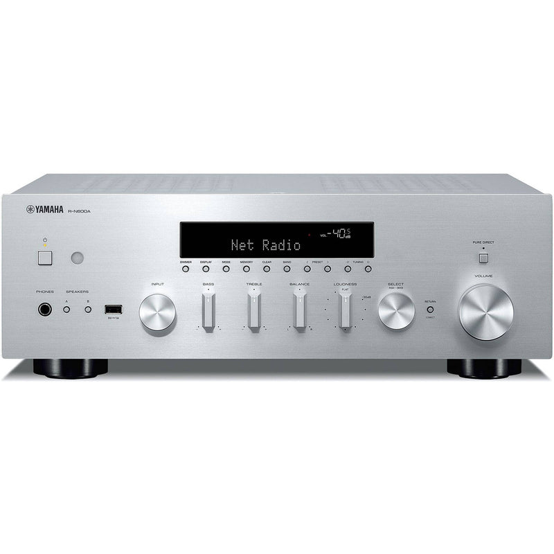 Yamaha R-N800A 2.1-Channel Network A/V Receiver (Silver)