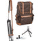 Gitzo Legende Series 1 Carbon Fiber Travel Tripod Kit with Ball Head & Leather Strap