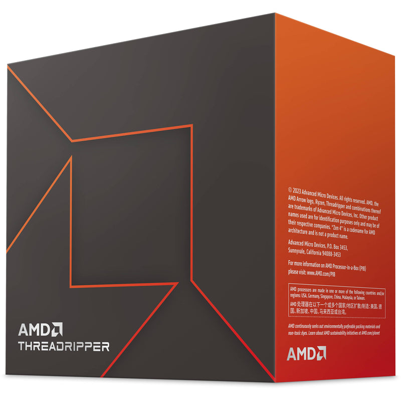 AMD Ryzen Threadripper 7980X 3.2 GHz 64-Core sTR5 Processor