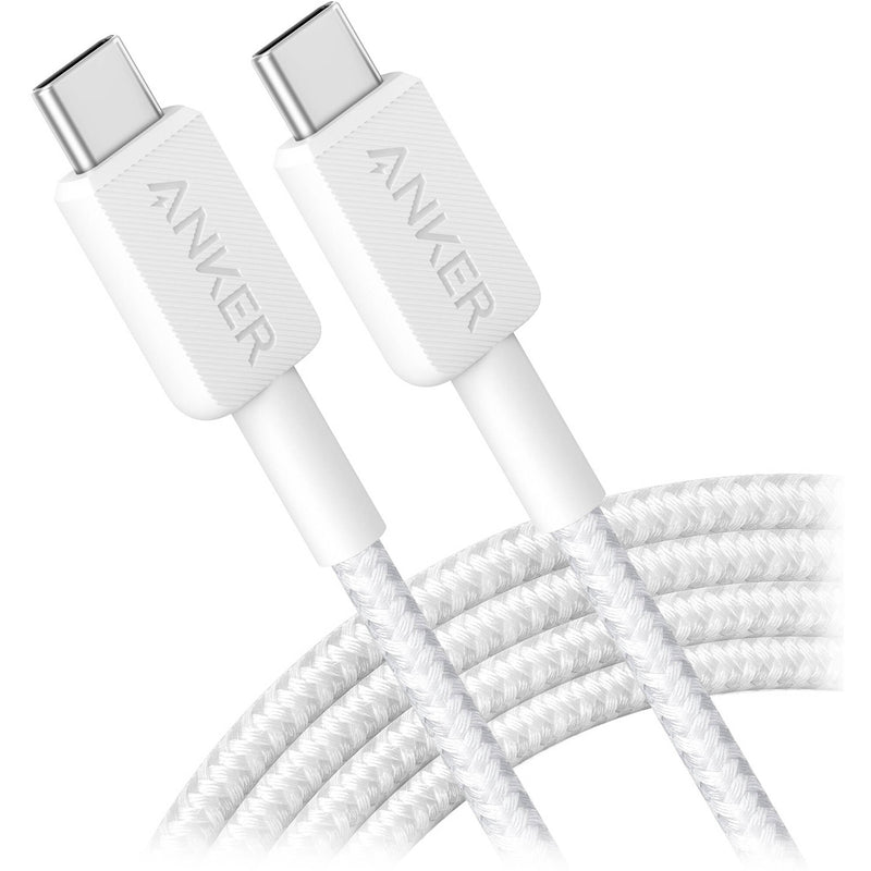 ANKER Braided USB-C to USB-C Charging Cable (6')