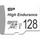 Silicon Power 128GB High Endurance UHS-I microSDXC Memory Card with SD Adapter