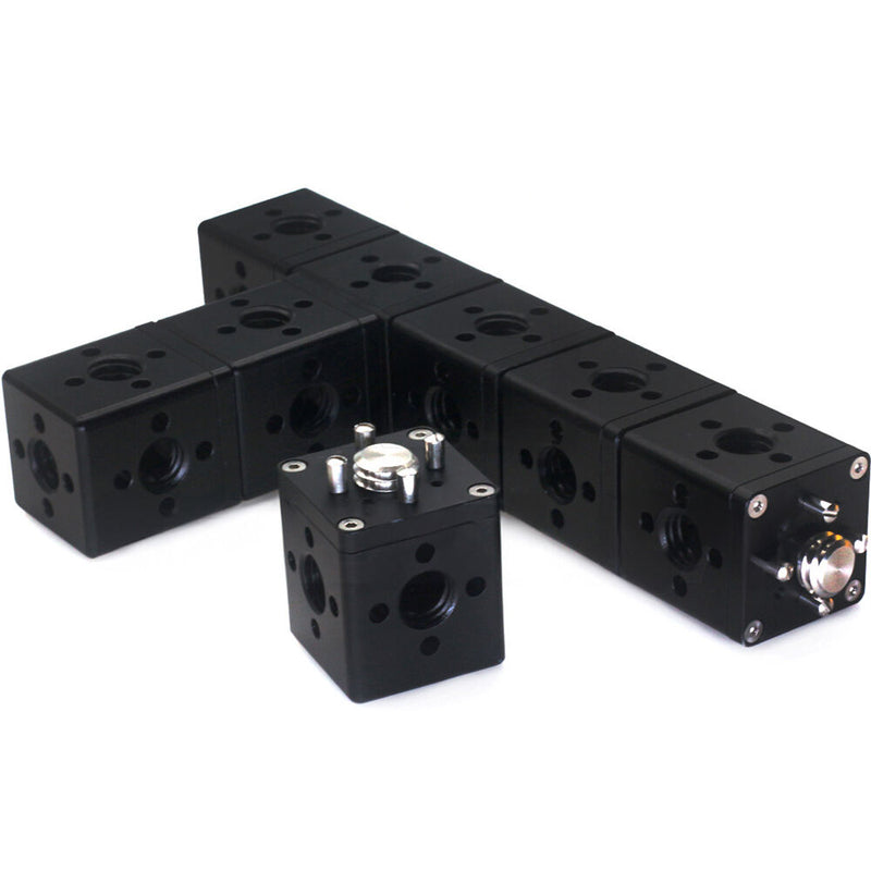 DigitalFoto Solution Limited 25mm Adapter Cube with 3/8"-16 Anti-Twist Threads & Screw