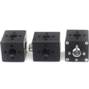 DigitalFoto Solution Limited 25mm Adapter Cube with 3/8"-16 Anti-Twist Threads & Screw