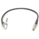 DigitalFoto Solution Limited DIN 1.0/2.3 to 3.5mm Right-Angle Timecode Cable for Canon R5 C/DIN Cameras (11.8")