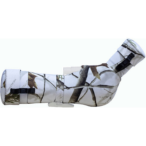 LensCoat Cover for Kowa TSN-66A Angled Scope (Realtree Snow)