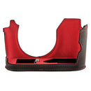 Oberwerth TagCase Classic Line Leder for Leica Q3 (Black with Red Lining)