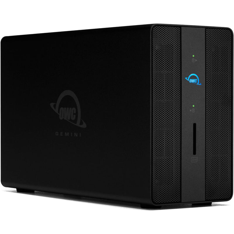 OWC 16TB Gemini Ultra X2 Thunderbolt 3 RAID Array and Docking Station (2 x 7.68TB)