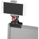 CAMVATE Spring Clip Clamp with Mini Ball Head Mount