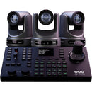 PTZOptics Producer-4K Camera & Controller Bundle (Gray)