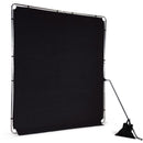 Manfrotto EzyFrame Background Set (Black, 6.5 x 7.5')