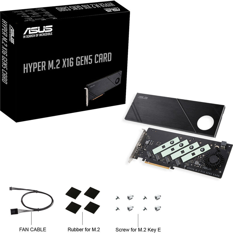 ASUS Hyper M.2 x16 Gen5 Card