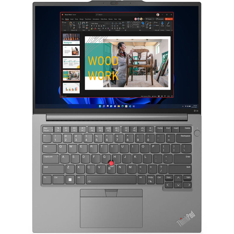 Lenovo 14" ThinkPad E14 Gen 5 Laptop (Arctic Gray)