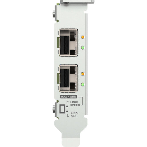 QNAP QXG-25G2SF-E810 2-Port 25G SFP28 PCIe 4.0 Network Adapter Card