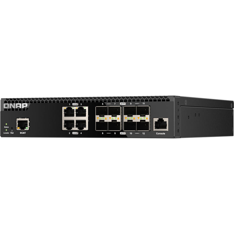 QNAP QSW-M3212R-8S4T 12-Port 10G RJ45 / SFP Managed Network Switch
