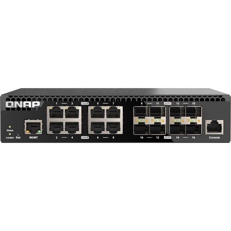 QNAP QSW-M3216R-8S8T 16-Port 10G RJ45 / SFP+ Managed Network Switch