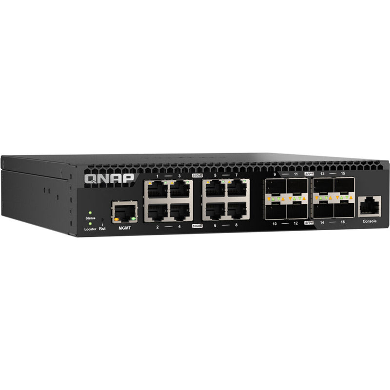 QNAP QSW-M3216R-8S8T 16-Port 10G RJ45 / SFP+ Managed Network Switch