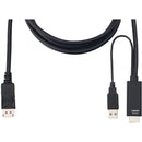 IOGEAR 4K Single-View HDMI to DisplayPort, USB KVM Cable Kit with Audio (6')