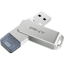 PNY 128GB DUO LINK iOS USB 3.2 Gen 1 Dual Flash Drive