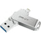 PNY 64GB DUO LINK iOS USB 3.2 Gen 1 Dual Flash Drive