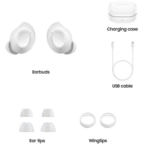 Samsung Galaxy Buds FE Wireless ANC Earbuds (White)