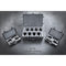Jason Cases Hard Case for 8 Shure MX412 Microphones