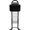PLATEAU CHAIRS Pro Series Folding Chair with Black Vinyl Leather Seat & Black Frame