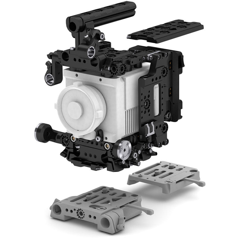 OCTAMAS gear SWISS Cage Full Power Pro I/O Set for RED V-RAPTOR (Gold Mount)