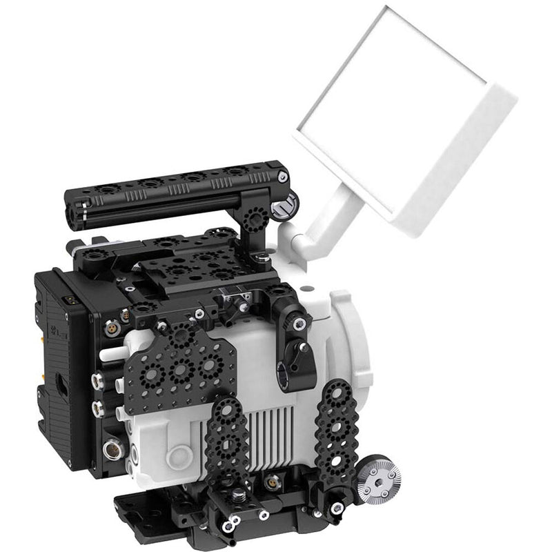 OCTAMAS gear SWISS Cage Full Power Pro I/O Set for RED V-RAPTOR (Gold Mount)