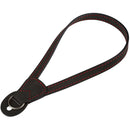 Oberwerth LAHN Hand Strap (Black/Red Stitching)