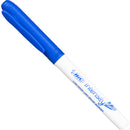 BIC Intensity Low Odor Dry Erase Pocket Marker Fine Point (blue, 12-Pack Box)