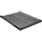 Rocstor Universal Adjustable Vented Sliding Shelf for 19" Rack (1 RU, Black)