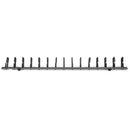 Rocstor Vertical Cable Organizer with D-Ring Hooks (Black, 6')