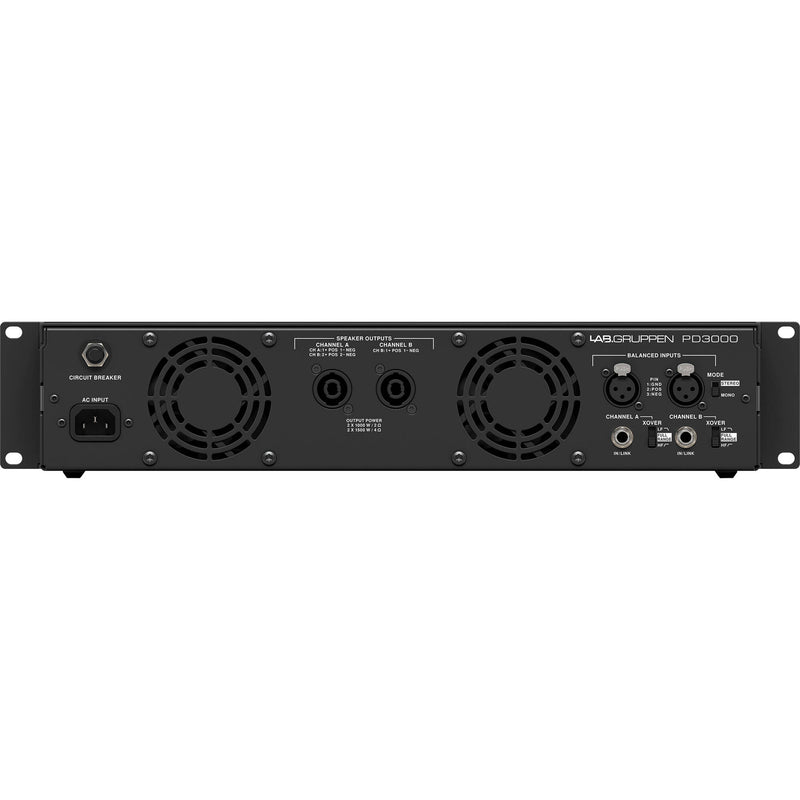 Lab.Gruppen PD3000 Two-Channel 3000W Power Amplifier with SM-GO Power Management