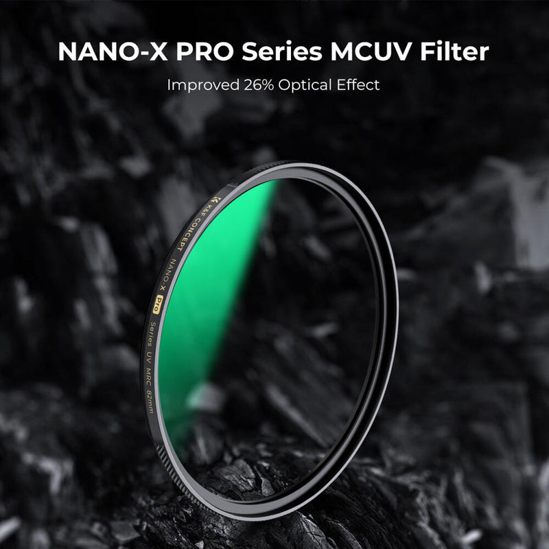 K&F Concept Nano-X Pro HD MCUV Brass Frame Filter (72mm)