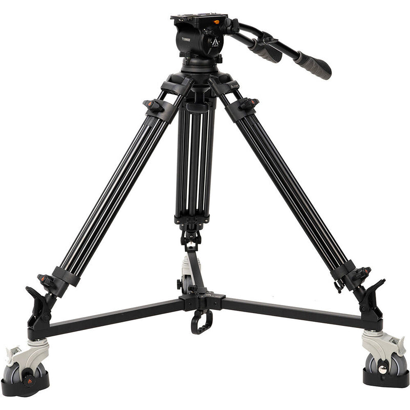 E-Image EI-7100-AAD 2-Stage Aluminum Tripod and Dolly Studio Kit