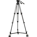 E-Image EI-7100-AAD 2-Stage Aluminum Tripod and Dolly Studio Kit