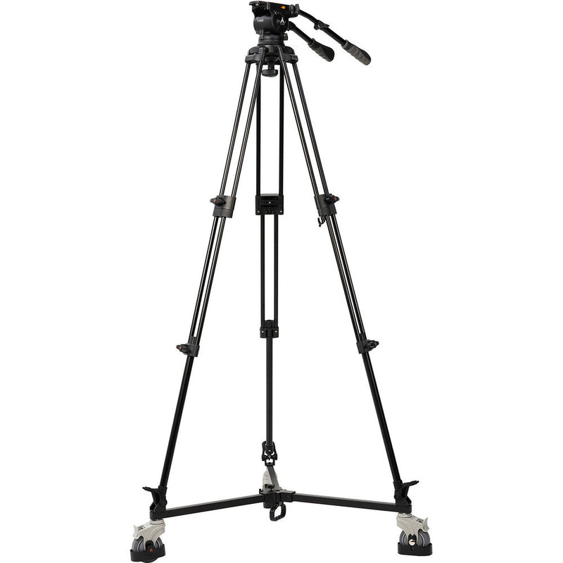 E-Image EI-7100-AAD 2-Stage Aluminum Tripod and Dolly Studio Kit