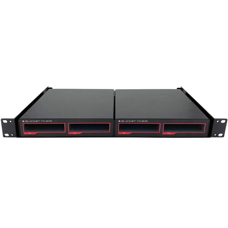 BLACKJET TX-2DS 2-Bay Thunderbolt 3 Docking System Rackmount Bundle