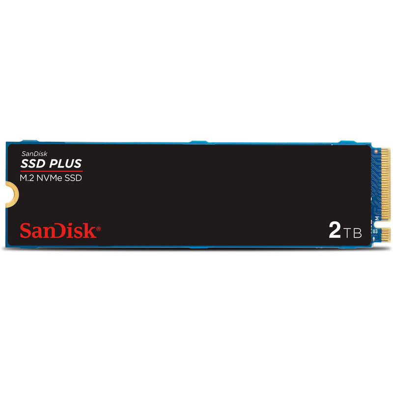 SanDisk 2TB SSD PLUS M.2 NVMe PCIe 3.0 M.2 Internal SSD