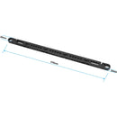 CAMVATE Cross Cheese Bar with 15mm Rod Clamp for Camera Monitor Cage Rig (14.6")