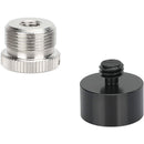 CAMVATE 5/8"-27 Female to 3/8"-16 Male & 1/4"-20 Female to 5/8"-27 Male Microphone/Mic Stand Adapter Set