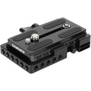 CAMVATE Manfrotto-Type Clamp Base with Black Quick Release Plate