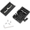 CAMVATE Manfrotto-Type Clamp Base with Black Quick Release Plate