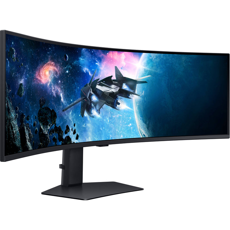 Samsung Odyssey G95C 49" Dual 1440p HDR 240 Hz Curved Ultrawide Gaming Monitor (Black)