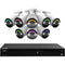 Lorex Fusion Series N864A64B-8AB8 16-Channel 4K UHD NVR with 4TB HDD & 8 4K Smart Deterrence Bullet Cameras