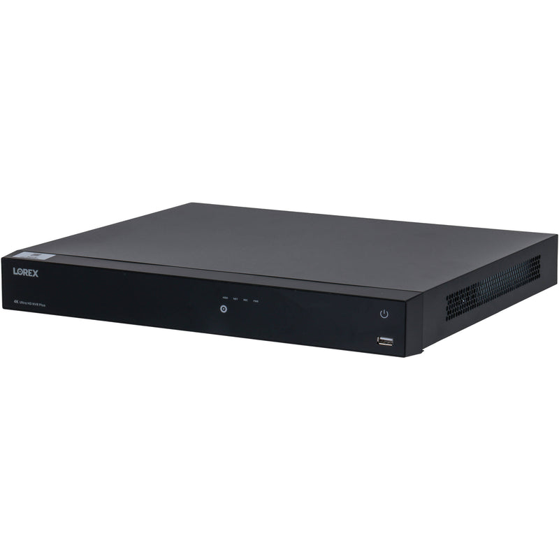 Lorex Fusion Series N864A64B-8AB8 16-Channel 4K UHD NVR with 4TB HDD & 8 4K Smart Deterrence Bullet Cameras