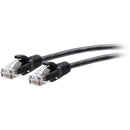 C2G Cat6a Snagless Unshielded (UTP) Slim Ethernet Network Patch Cable (15', Black)