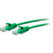 C2G Cat6a Snagless Unshielded (UTP) Slim Ethernet Network Patch Cable (25', Green)